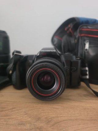 Lote Cámara Analógica Olympus OM101 Power Focus