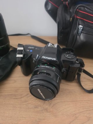 Lote Cámara Analógica Olympus OM101 Power Focus