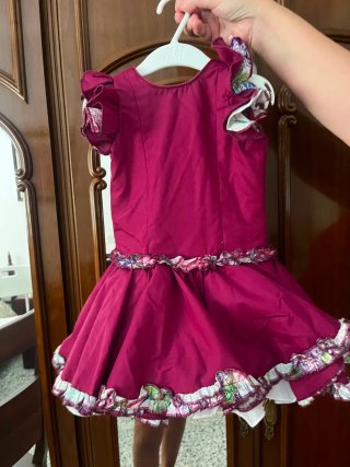 Traje Flamenca H&M Talla 2/3 Años
