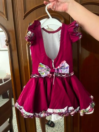 Traje Flamenca H&M Talla 2/3 Años