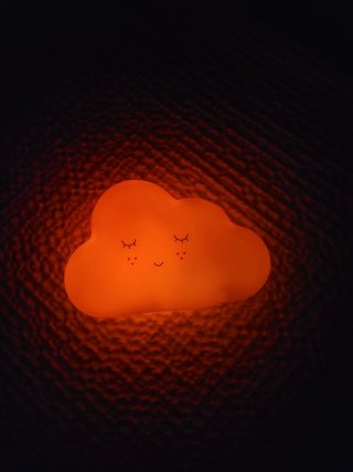 Luz quitamiedos nube infantil