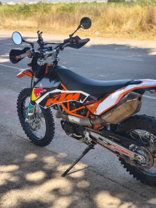 KTM 690 Enduro R Naranja/Blanca