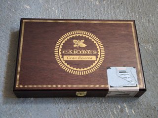 Caja Puros Vacía La Flor de los Caribes Gran Reser