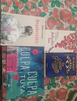 Lote 5 Libros Juveniles: Ingobernable, Melocotón L
