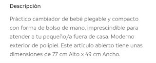 Pack nevera y cambiador bebé Mayoral