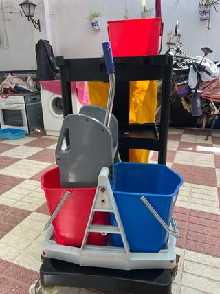 Carro limpieza profesional