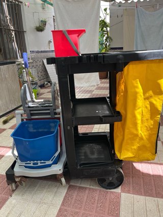 Carro limpieza profesional