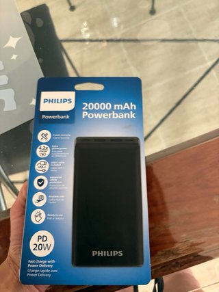 Batería Portátil Philips 20000 mAh
