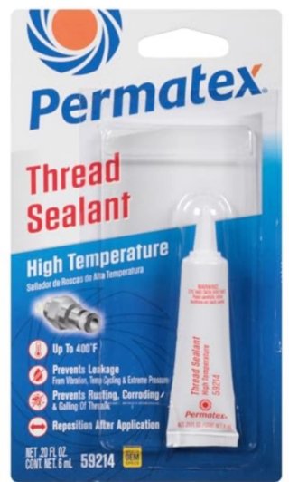 Sellador de Roscas Permatex Alta Temperatura