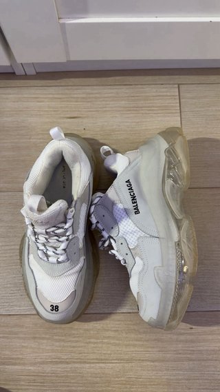 Balenciaga Triple S Clear Sole