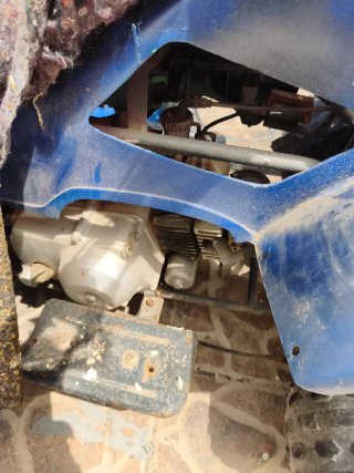 Quad Azul Todoterreno