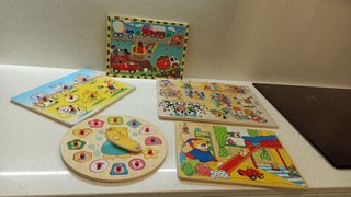 Puzzles Infantiles de Madera