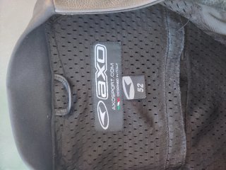 Mono de cuero AXO para moto, talla 52.