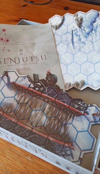 SENJUTSU Batalla por Japón Juego de Mesa