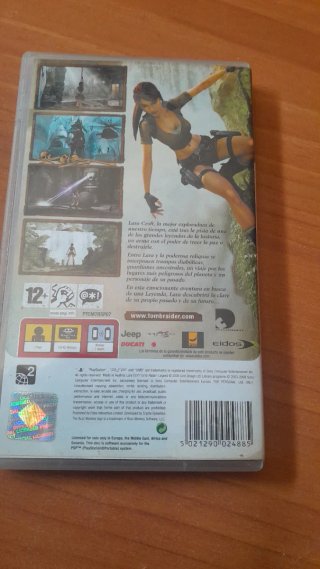 Scatola Tomb Raider Legend PSP Manuale ITA - SENZA GIOCO
