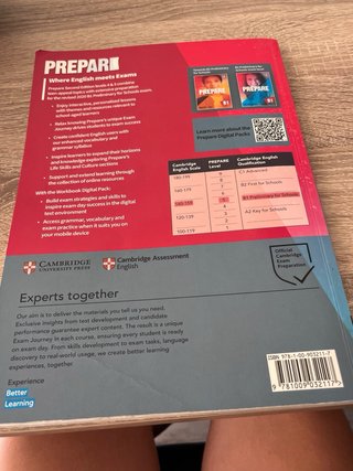 Libro PREPARE B1 Level 5 Cambridge