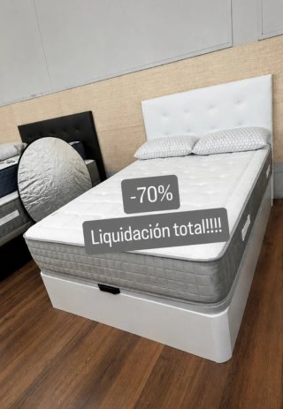 LIQUIDACIÓN TOTAL EN CAMAS COMPLETAS, -70%!!!