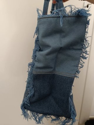 Borsa Saint Barth in denim