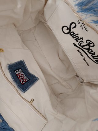 Borsa Saint Barth in denim