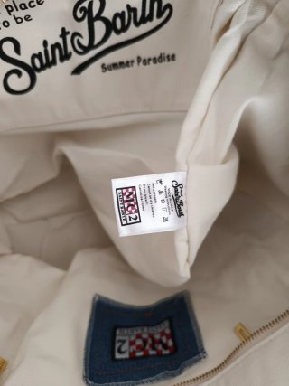 Borsa Saint Barth in denim