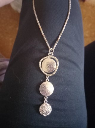 Anillo y colgante plata