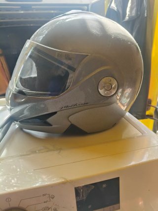 Casco moto Airoh Mathisse gris
