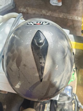 Casco moto Airoh Mathisse gris