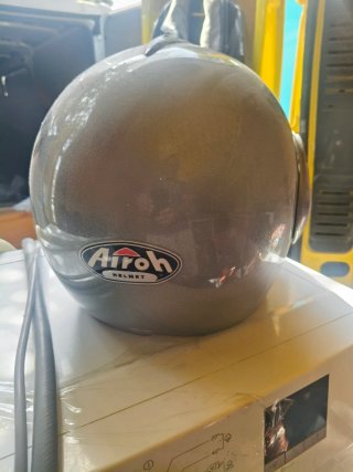 Casco moto Airoh Mathisse gris