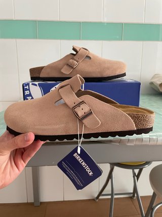 Birkenstock Boston BS Beige