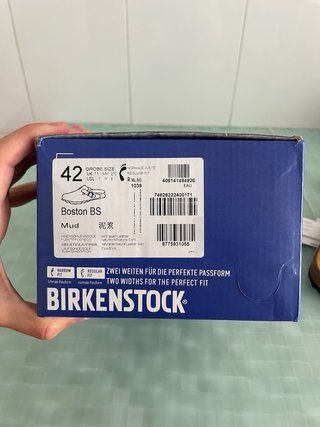 Birkenstock Boston BS Beige