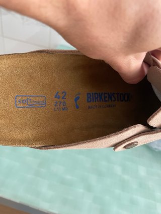 Birkenstock Boston BS Beige