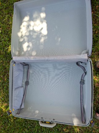 Maleta Samsonite Rígida Gris --- HAZME UNA OFERTA