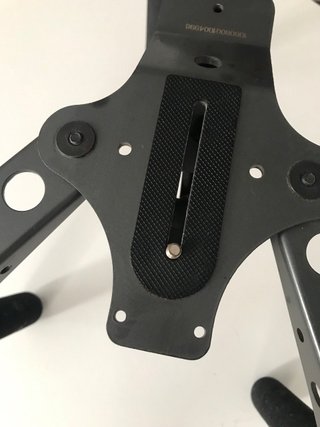 Soporte cámara vintage doble empuñadura raro