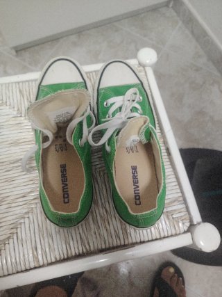 Bambas Converse Verdes Talla X