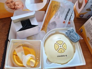 Medela Sacaleches Eléctrico, Manual, botella/Bibe