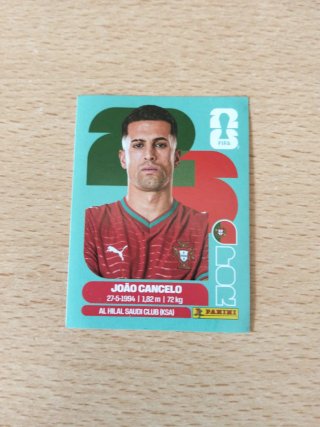 Carta FIFA João Cancelo Portugal 2026
