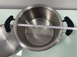Olla AMC Acero Inox 24cm x 15cm