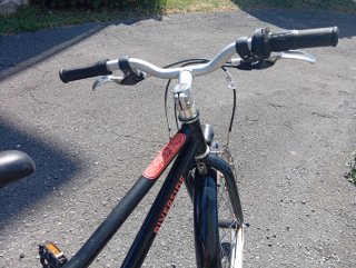 Bicicleta Paseo Carretera niña Negra