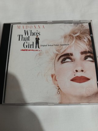 CD Madonna Who's That Girl