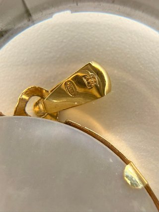 Colgante de Oro 18k nacar Arbol de la vida 2.36gr