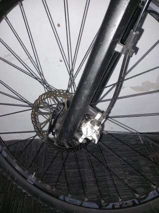 Bicicleta Montaña Rockrider Negra