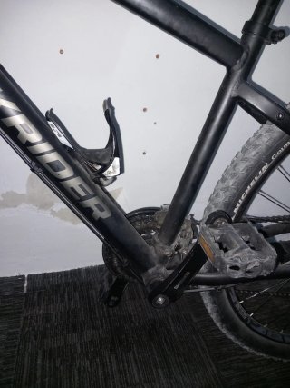 Bicicleta Montaña Rockrider Negra