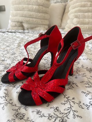 Zapatos de baile Danzarina Rojo T. 35