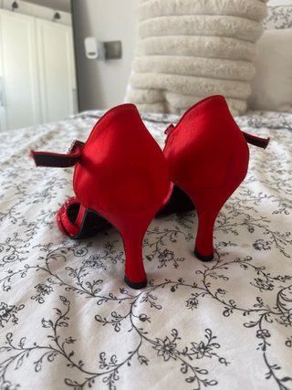 Zapatos de baile Danzarina Rojo T. 35
