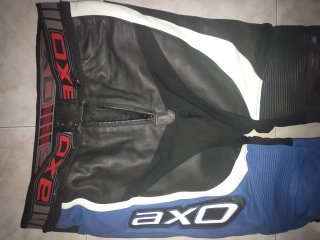 Mono de cuero AXO Racing Talla 54