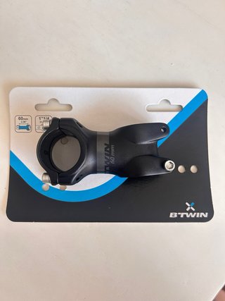 Potencia B'twin 60mm Decathlon