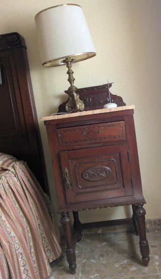 Juego de Habitación Caoba Antiguo