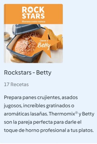 Fuente cerámica Thermomix Rock Stars Betty.Economi
