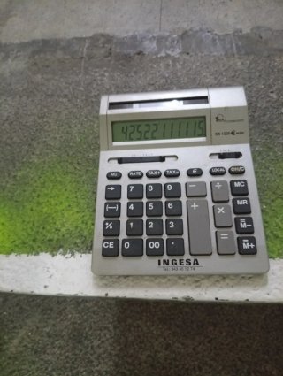 Calculadora INGESA SX 1220 Solar