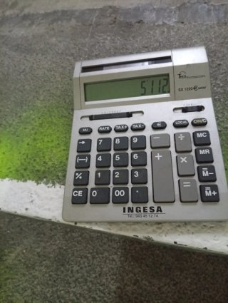 Calculadora INGESA SX 1220 Solar